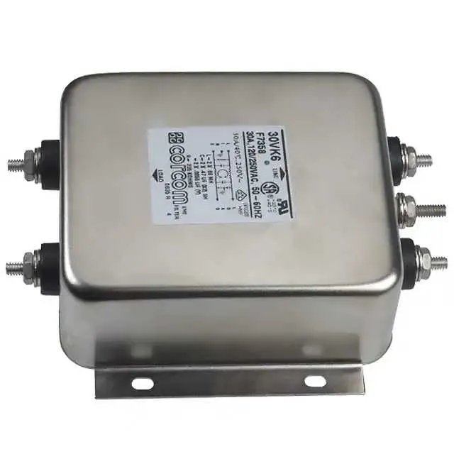 30VK6 (LINE FILTER 250VAC 30A CHASS MNT)