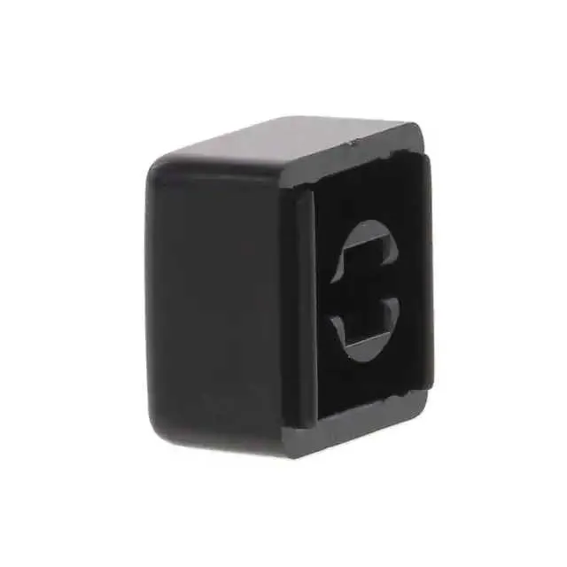 320.094BLK (CAP TACTILE SQUARE BLACK)