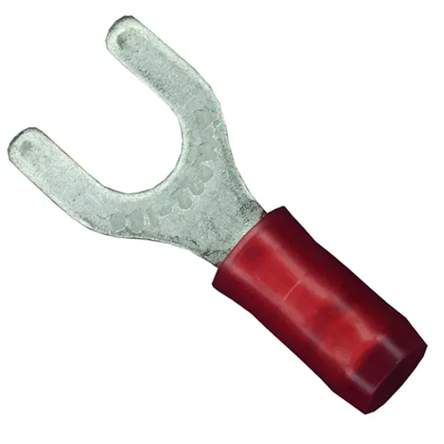 32051 (CONN SPADE TERM 16-22AWG #10 RED)