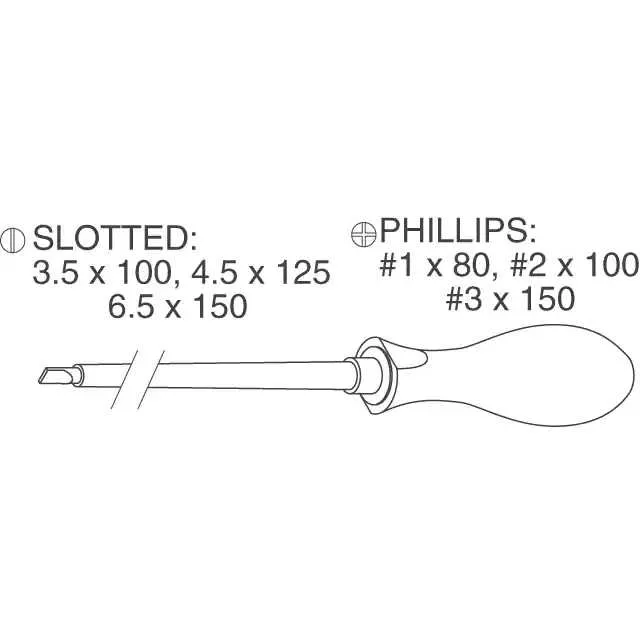 32092 (SCREWDRIVER SET PHIL/SLOT 6PC)
