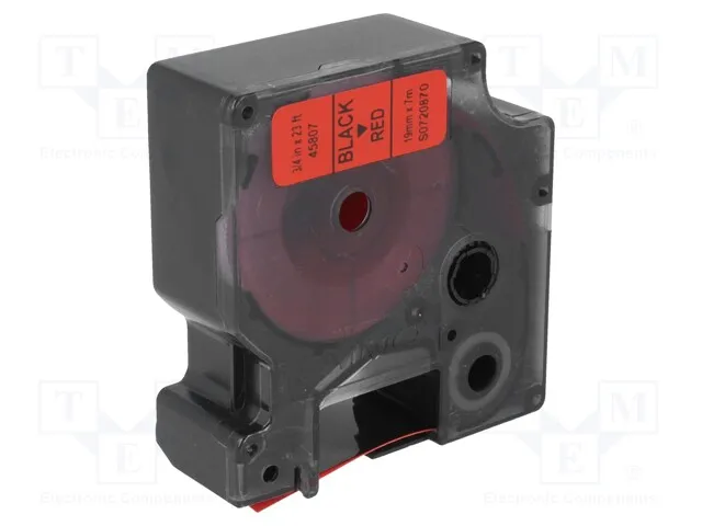 S0720870 (Tape; Width: 19mm; Colour: red; Character colour: black; L: 7mСрок поставки 2-3 недели)