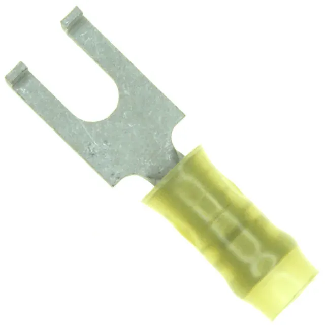 324597 (CONN SPADE TERM 22-26AWG #2 YEL)