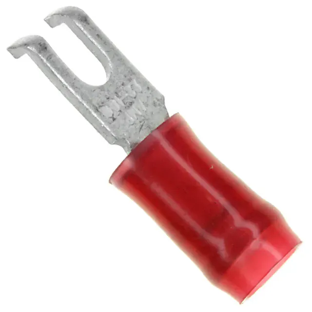 8-324608-1 (CONN SPADE TERM 16-22AWG #2 RED)