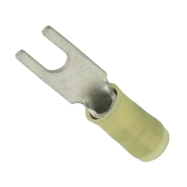 325197 (CONN SPADE TERM 10-12AWG #8 YEL)