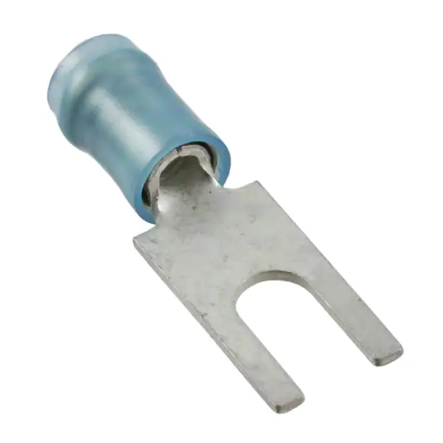325199 (CONN SPADE TERM 14-16AWG #8 BLU)