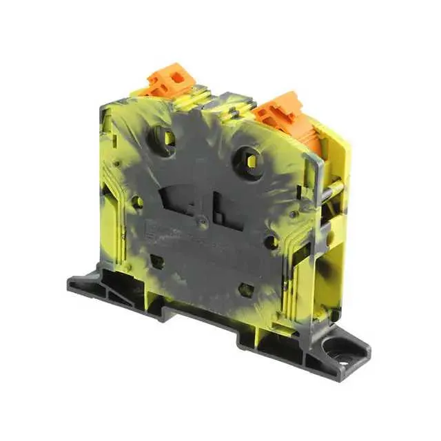 3260142 (TERM BLOCK 4-4/0 AWG BLK/YLW)
