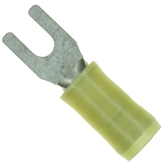 326859 (CONN SPADE TERM 10-12AWG #6 YEL)