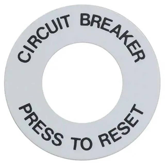 7-1393159-3 (DISC PUSH TO RESET W58 TYPE 1)