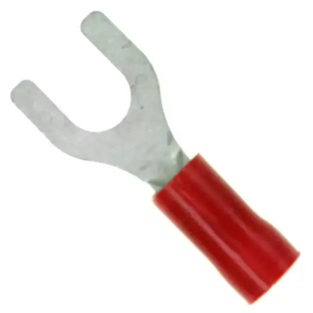 8-34156-1 (CONN SPADE TERM 16-22AWG #10 RED)