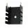 206-1PABHE (HEATSINK VERT ALUM BLK TO-220)