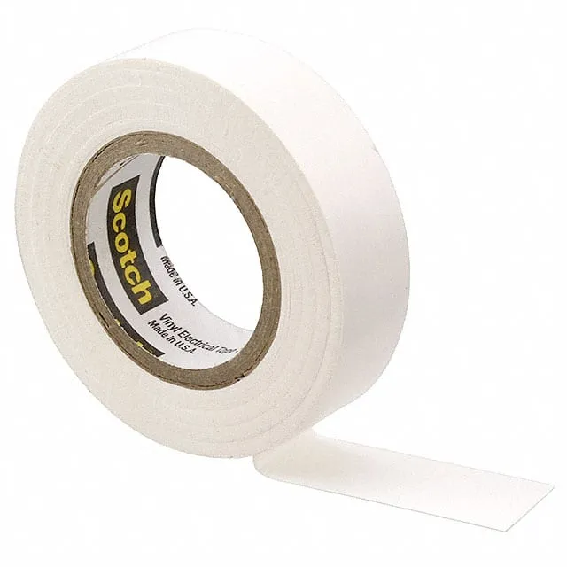 35-WHITE-1/2 (TAPE ELECTRICAL WHT 1/2X 6.7YDS")