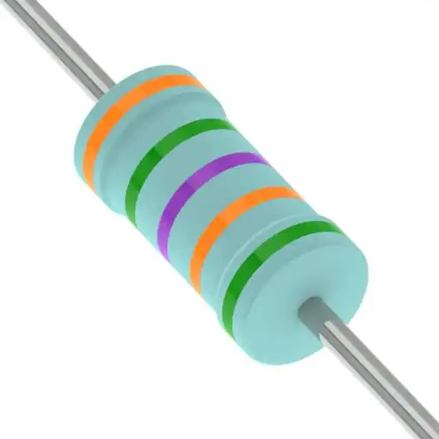 MFR50SDBE52-357K (RES MF 1/2W 0.5% AXIAL)