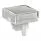 AT487JB (CAP PUSHBUTTON SQUARE CLEAR/WHT)