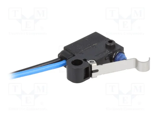 D2HW-C233MR (Microswitch SNAP ACTION; with lever with roller simulation)
