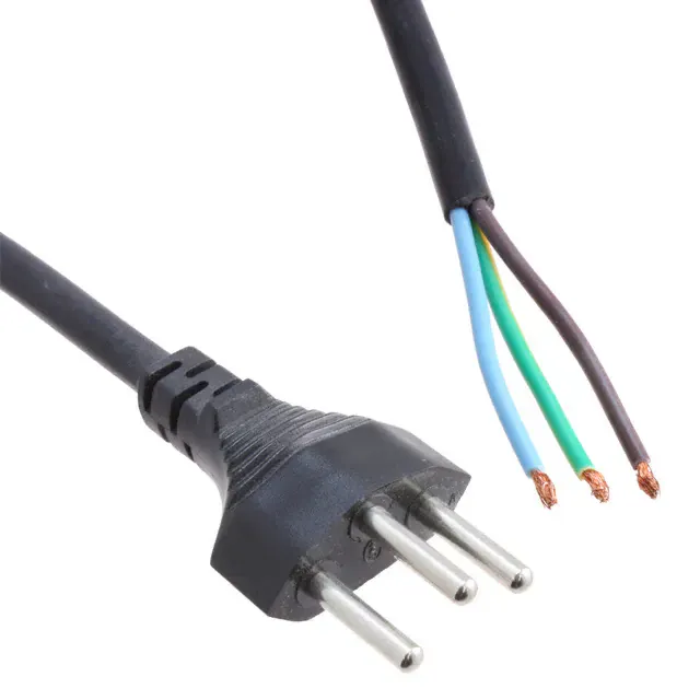 377003-E01 (CORD 3COND BLK SWISS UNSHLD 2.5M)