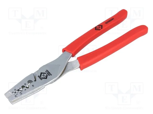 430006 (CRIMPING PLIER, CABLE LINK, Crimp Tool Type:Hand, For Use With:20-5AWG Boot Lace Ferrules, Product Range:-, SVHC:No SVHC (15-Jan-2019), Crimp Application:5AWG to 20AWG Cable Links, Length:190mm RoHS Compliant: NAСрок поставки 5-10 дней)