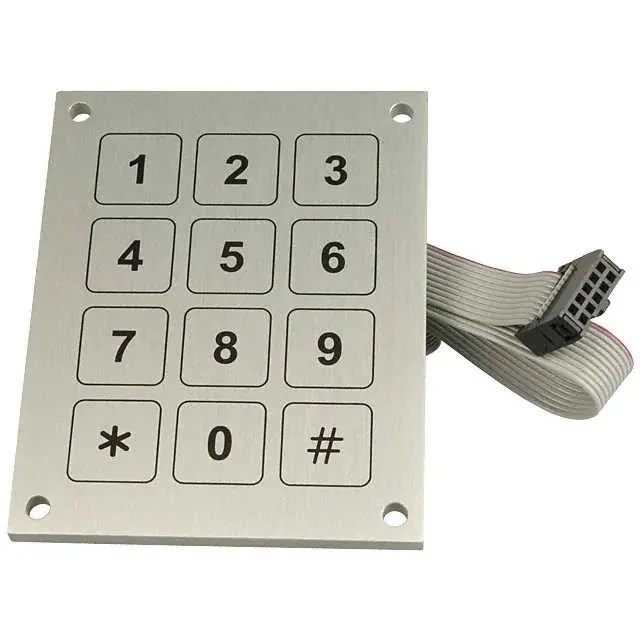 37F1-AB2-AC1 (SWITCH KEYPAD 12 KEY 2A 24V)