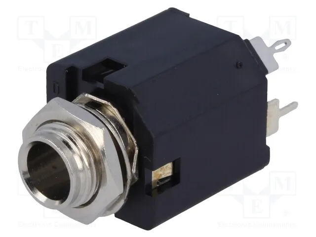 ACJS-MV-3S (Socket; Jack 6,35mm; female; stereo; with on/off switch; straightСрок поставки 2-3 недели)