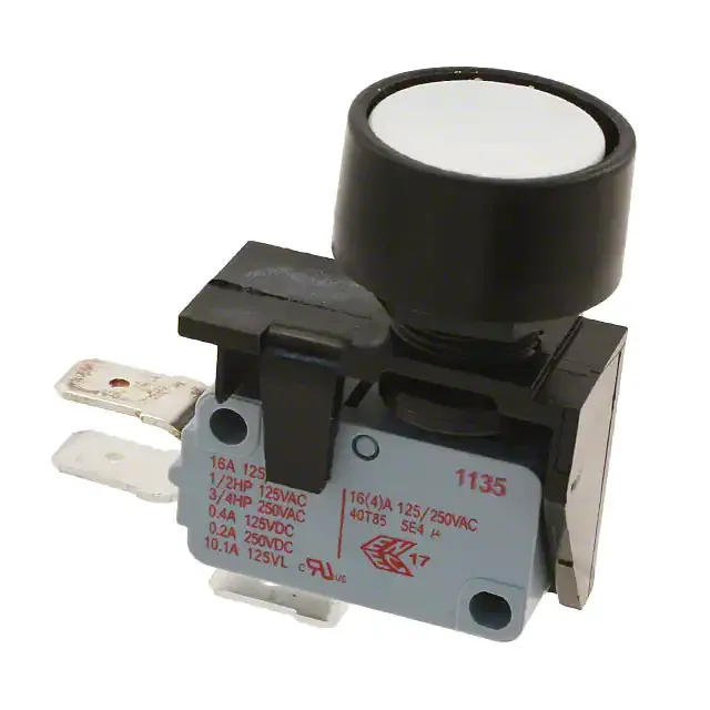 3832510MW (SWITCH PUSHBUTTON SPDT 16A 250V)