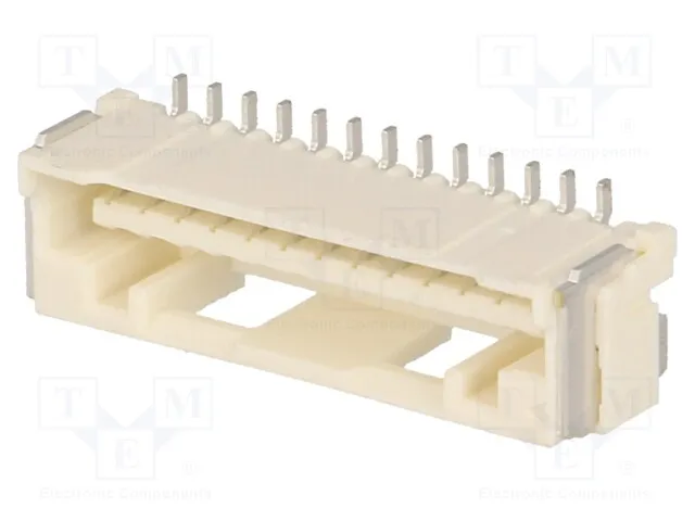 5025841370 (CONN RCPT 13CKT VERT BEIGE)