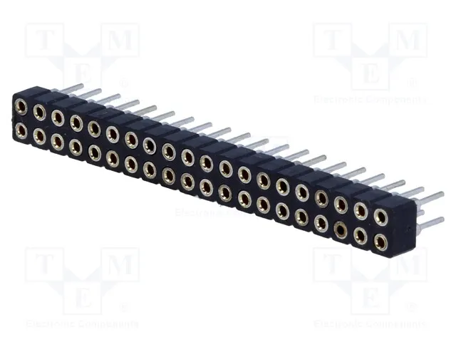 DS1002-02-2*20BT1F6 (Socket; pin strips; female; PIN: 40; turned contacts,low profileСрок поставки 2-3 недели)