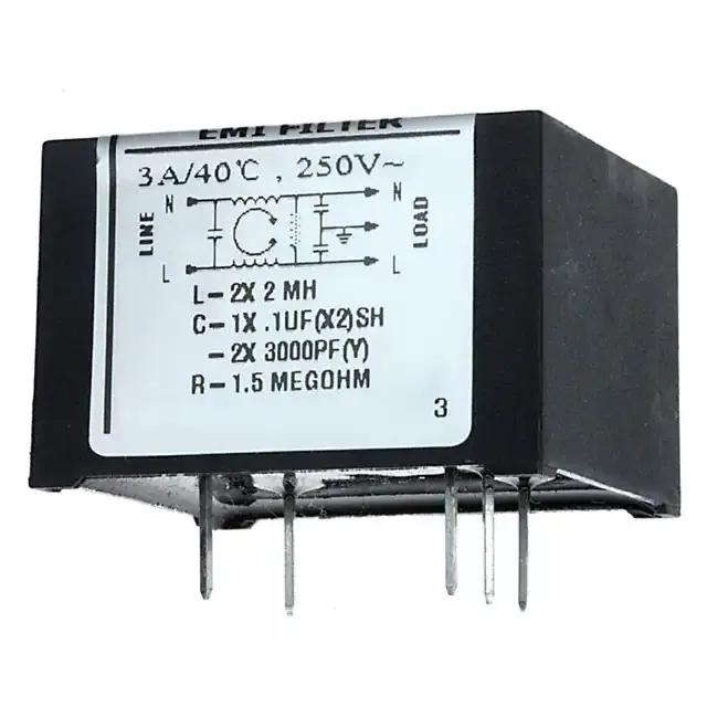 3EDP (LINE FILTER 250VAC 3A TH)