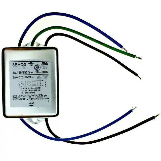 3EHQ3 (LINE FILTER 250VAC 3A CHASS MNT)