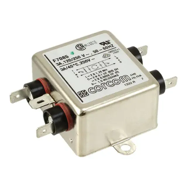 3EK1 (LINE FILTER 250VAC 3A CHASS MNT)