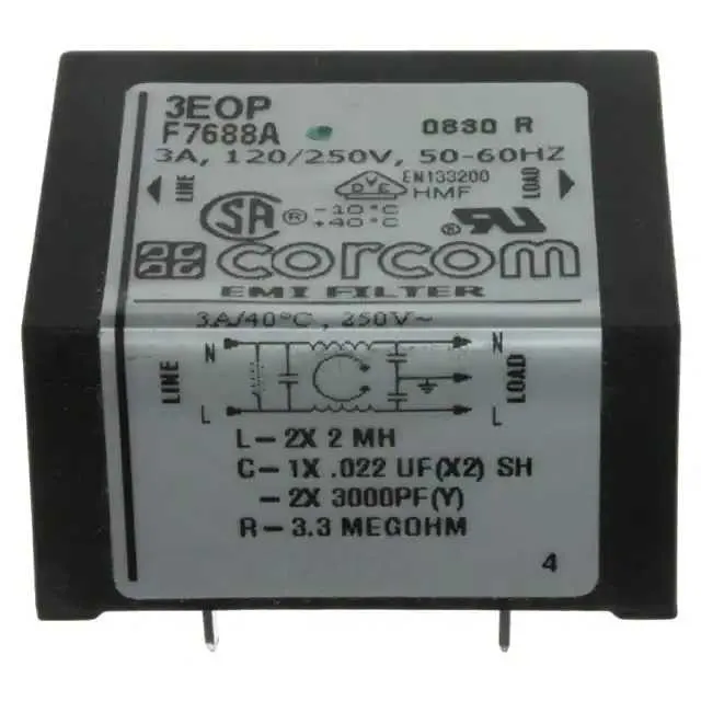3EOP (LINE FILTER 250VAC 3A TH)