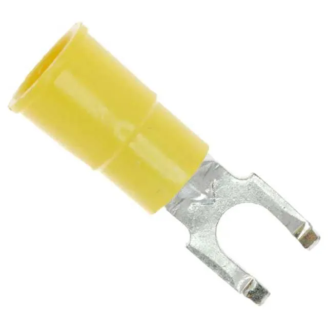MVU10-10FFBK (CONN SPADE TERM 10-12AWG #10 YEL)