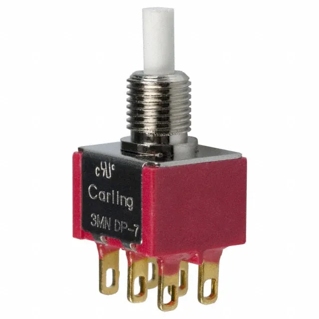 3MN-DP7-P1-B11-M1RE (SWITCH PUSH DPDT 0.4VA 20V)