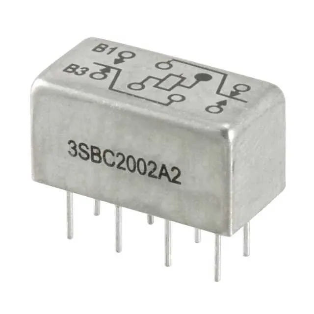 3SBC2002A2 (RELAY GEN PURPOSE DPDT 2A 26.5V)