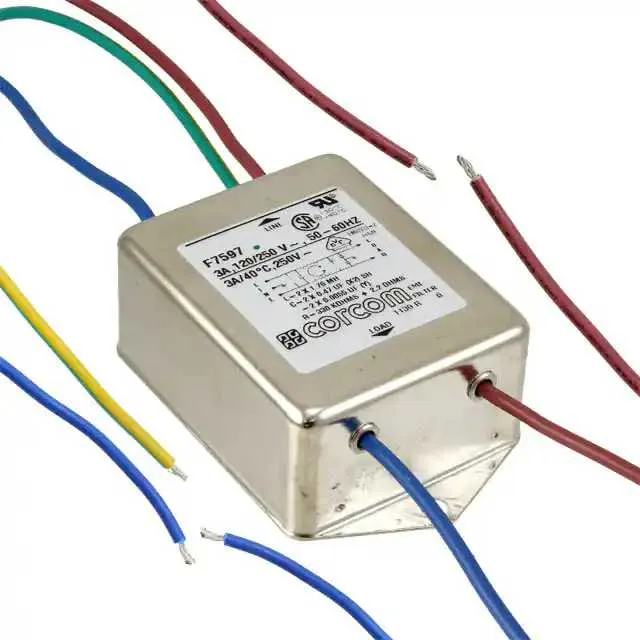 6609034-4 (LINE FILTER 250VAC 3A CHASS MNT)