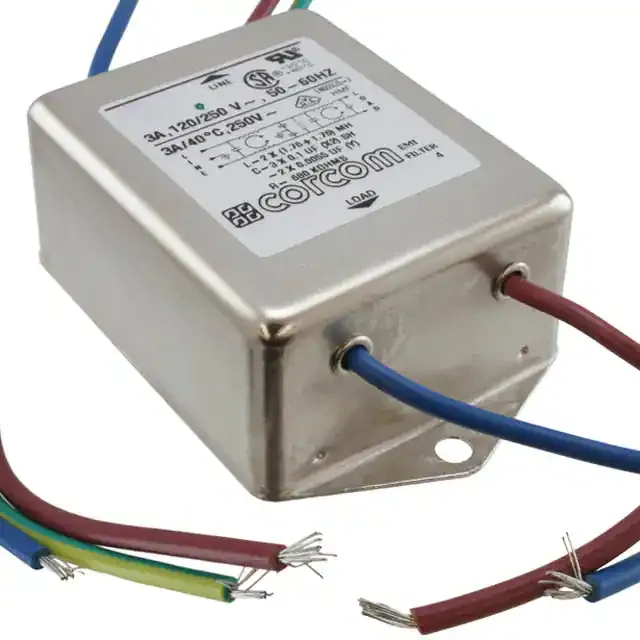 6609032-6 (LINE FILTER 250VAC 3A CHASS MNT)