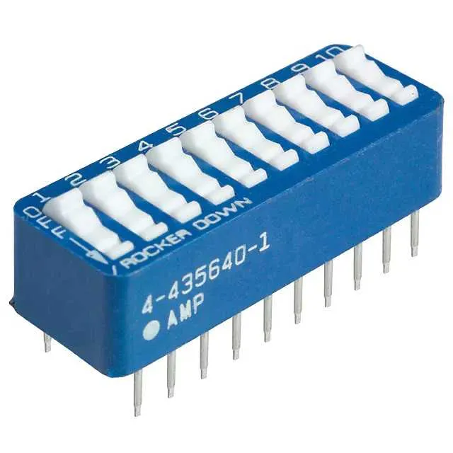 4-435640-1 (SWITCH ROCKER DIP SPST 60MA 5V)