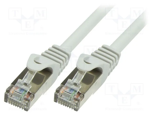 CP1102D (Patch cord; SF/UTP; 5e; stranded; CCA; PVC; grey; 15m; 26AWGСрок поставки 2-3 недели)