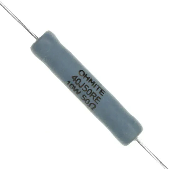 40J50RE (RES 50 OHM 10W 5% AXIAL)