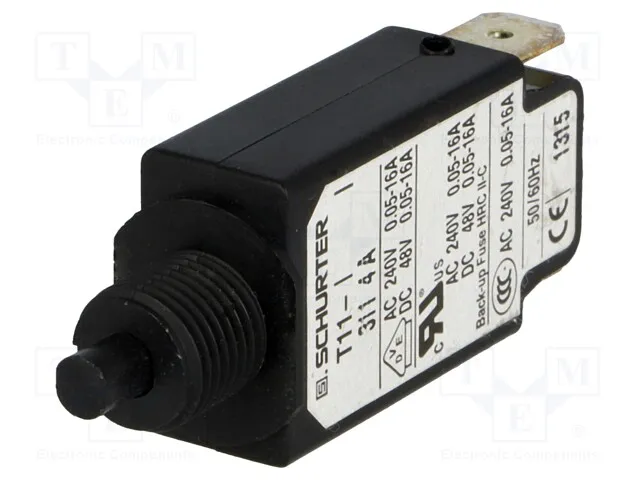 4400.0290 (Circuit breaker; Urated: 240VAC; 48VDC; 4A; SPST; Poles: 1; screwСрок поставки 2-3 недели)