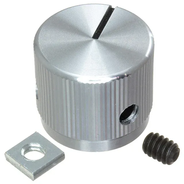 420063A14 (KNOB KNURLED 0.250 METAL")