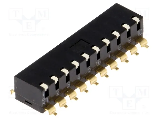 A6SR-0101 (SWITCH PIANO DIP SPST 25MA 24V)