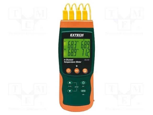 SDL200-NIST (4-CHANNEL THERMOMETER SD LOGGER)