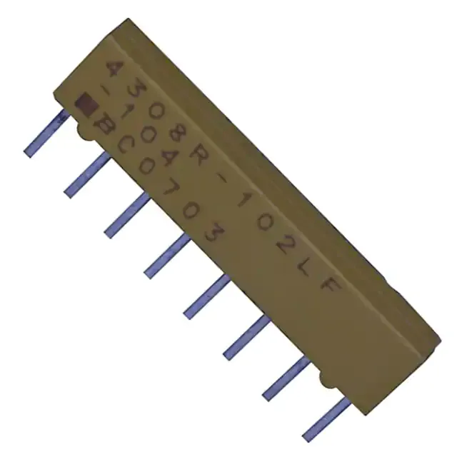 4308R-102-333LF (RES ARRAY 4 RES 33K OHM 8SIP)