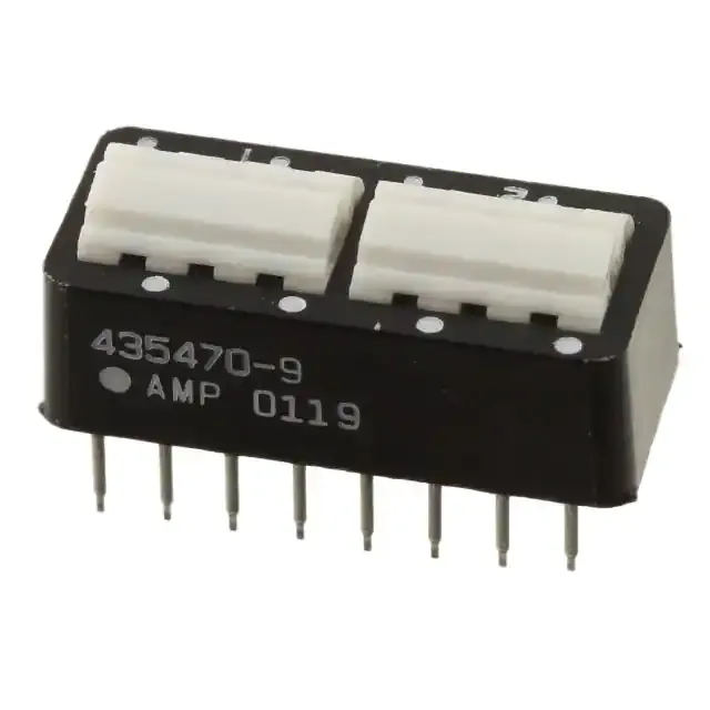 435470-9 (SWITCH ROCKER DIP DPDT 25MA 24V)