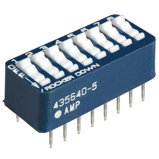 5435640-5 (SWITCH ROCKER DIP SPST 60MA 5V)
