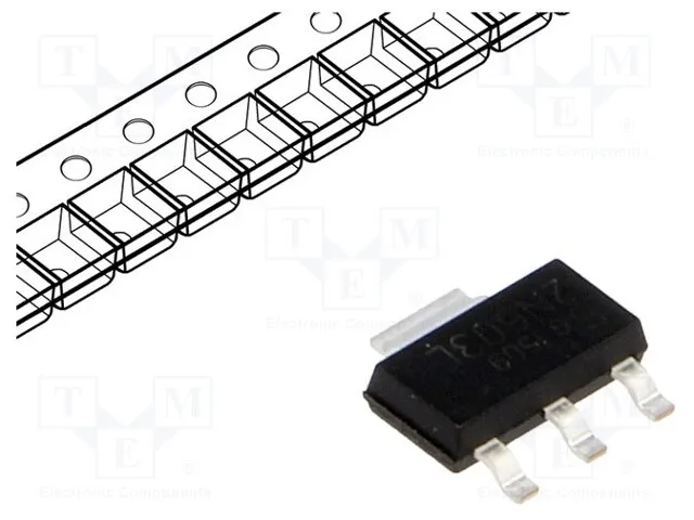 BSP603S2L (Transistor: N-MOSFET; unipolar; 55V; 5.2A; 1.8W; SOT223)