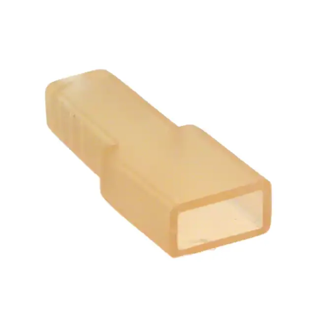 4472 (CONN RCPT BOOT 0.25 1POS RED)