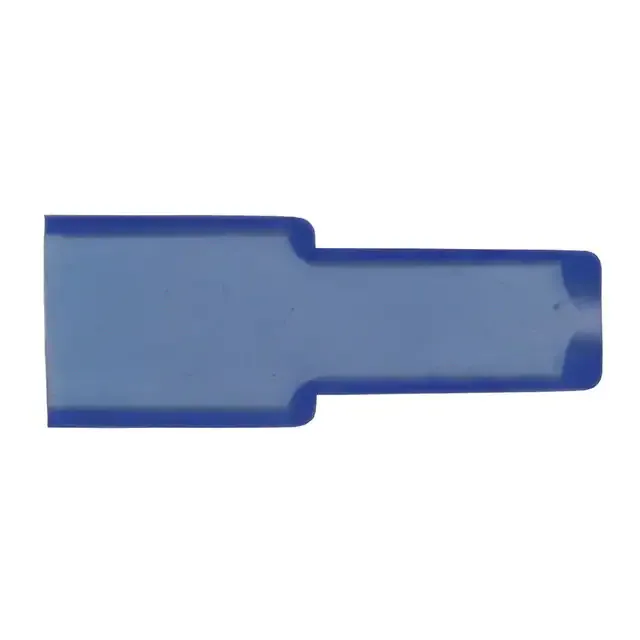 4473 (CONN RCPT BOOT 0.25 1POS BLUE)