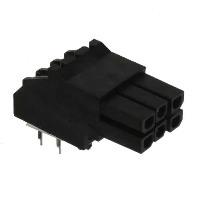 0447640601 (CONN HEADER 6POS 3MM R/A TIN)