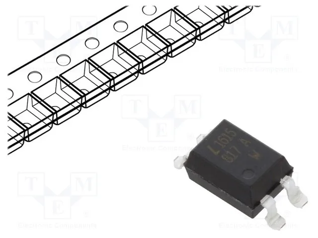 LTV-817S-TA1-A (OPTOISOLATR 5KV TRANSISTOR 4-SMD)