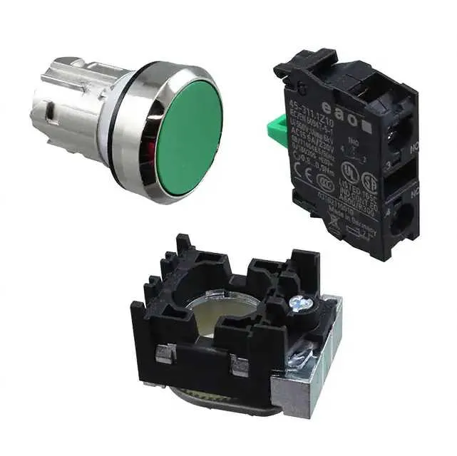 45-1131.2150.000.101 (INDUSTRIAL PB SWITCH, SPST, 10A, 500V, Switch Operation:On-Off, Pushbutton Actuator Style:Round, Contact Configuration:SPST-NO, Product Range:45 Series, Switch Terminals:Screw, IP Rating:IP66, IP67, IP69K, Contact Current Max:10A RoHS Compliant: YesСрок поставки 5-10 дней)